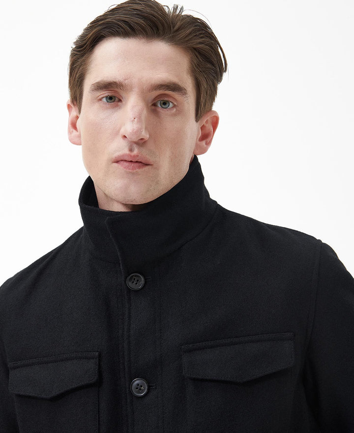 Barbour Veste laine black Trent - Lothaire