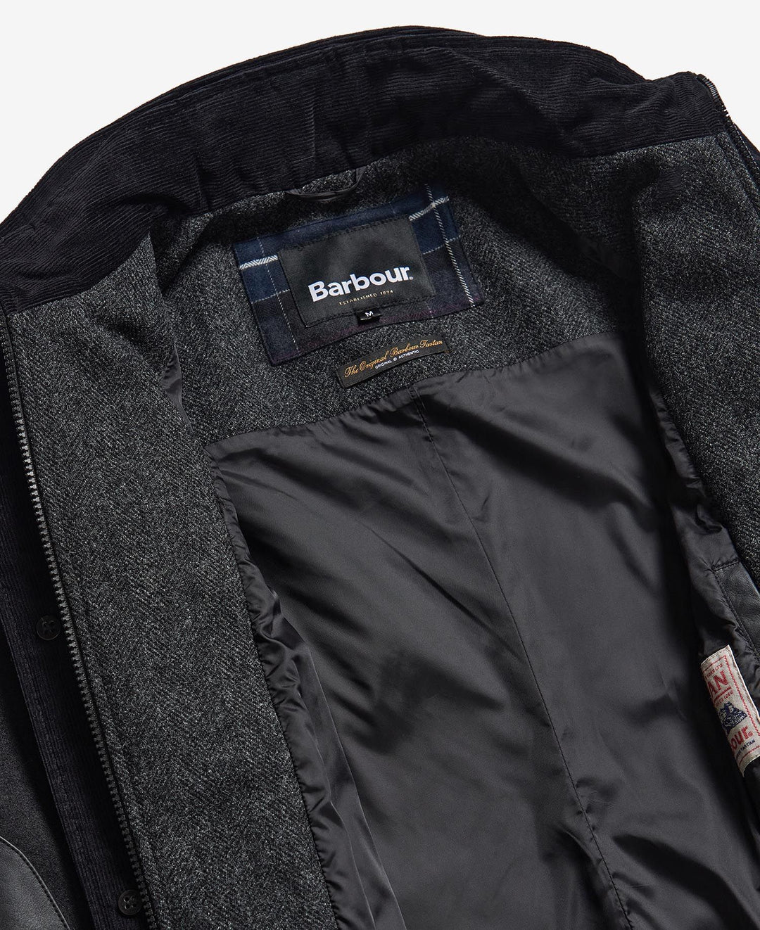 Barbour Veste laine black Trent - Lothaire