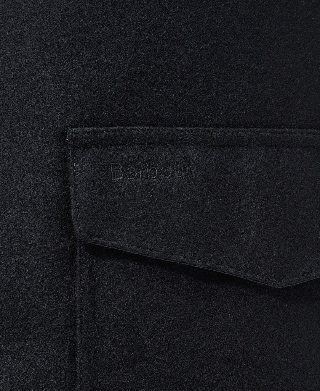 Barbour Veste laine black Trent - Lothaire