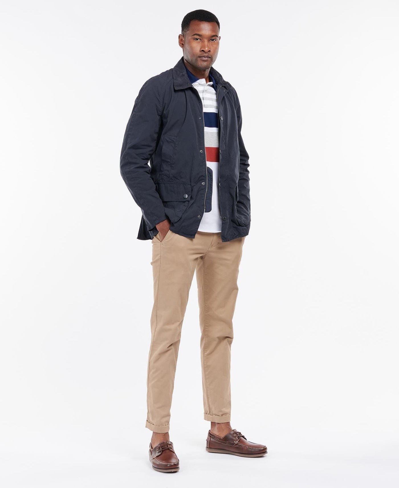 Barbour Veste Navy Ashby - Lothaire