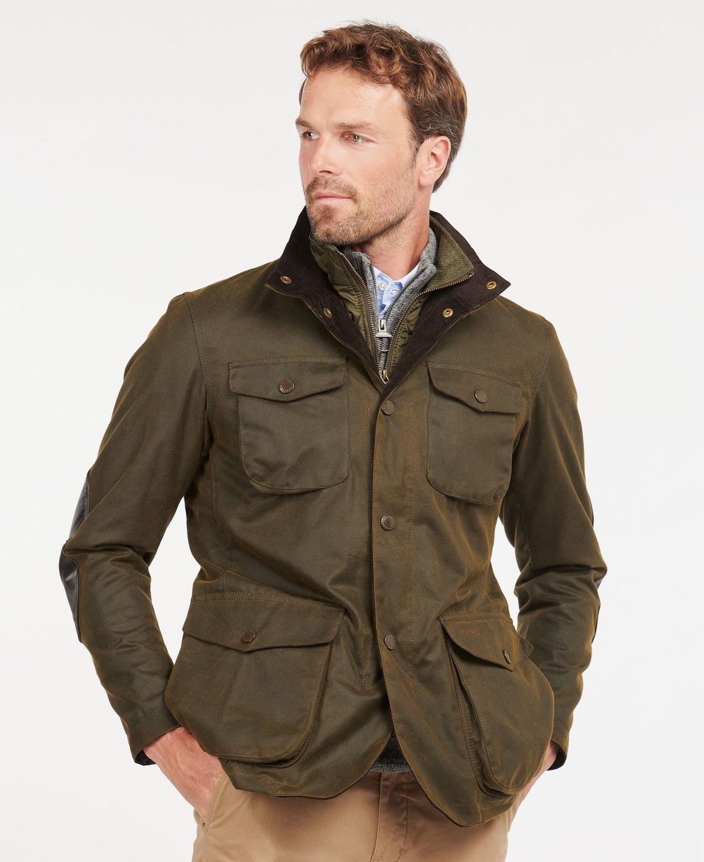 Barbour Veste Ogston en coton ciré - Lothaire