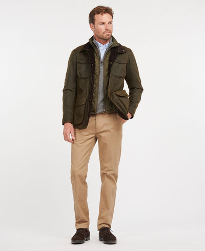 Barbour Veste Ogston en coton ciré - Lothaire