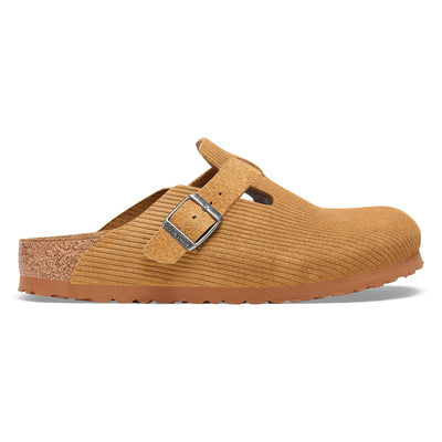 Birkenstock Sabots Boston Corduroy Cork Brown - Lothaire