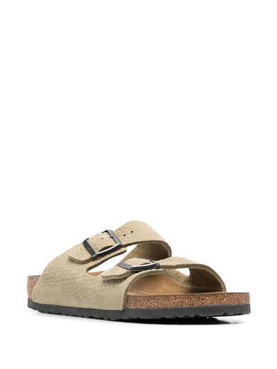 Birkenstock Sandales Arizona en cuir grainé - Lothaire