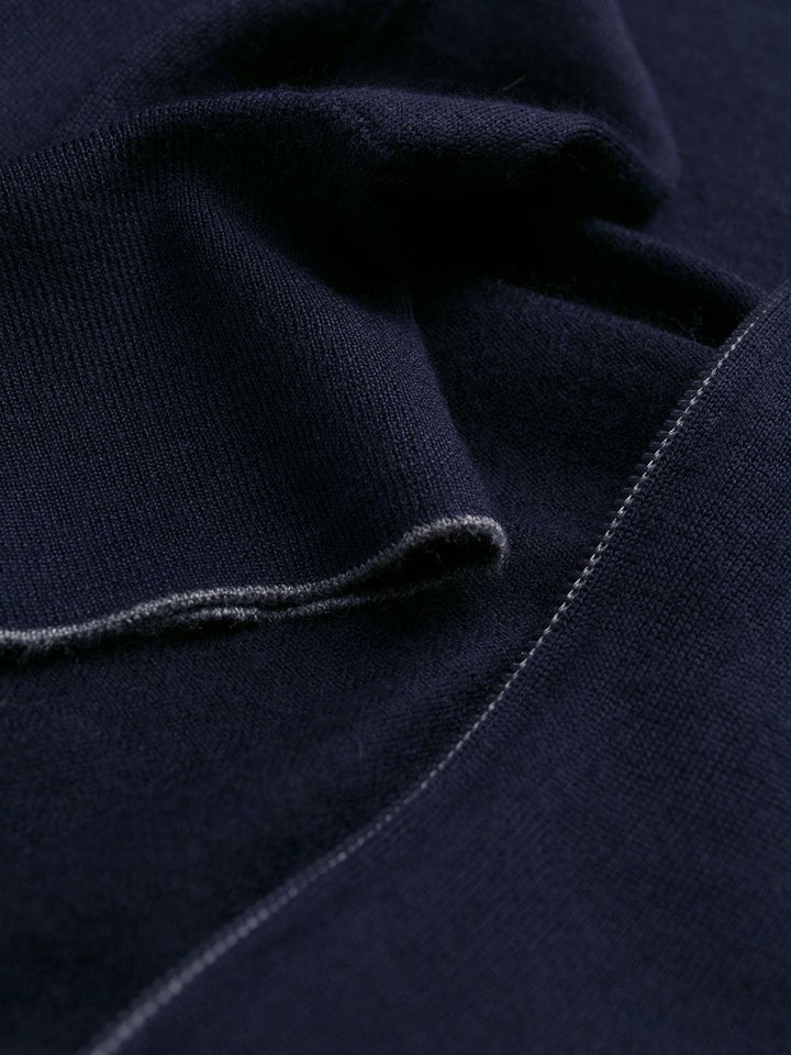 Brunello Cucinelli - Cardigan à col montant en cachemire avec fermeture éclair - Lothaire boutiques
