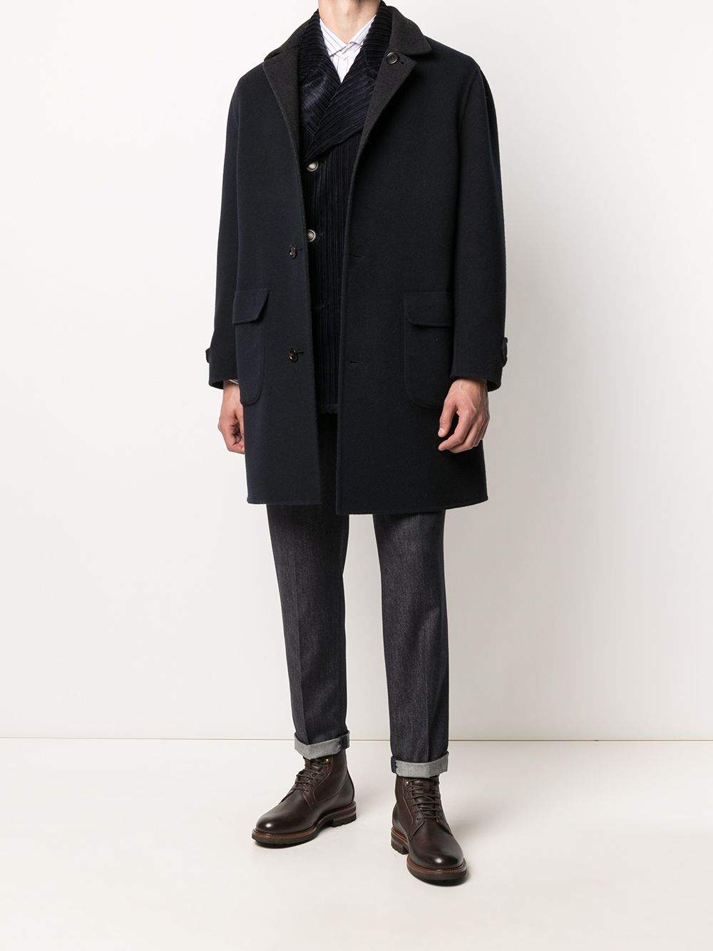 Brunello Cucinelli Manteau à design réversible - Lothaire boutiques
