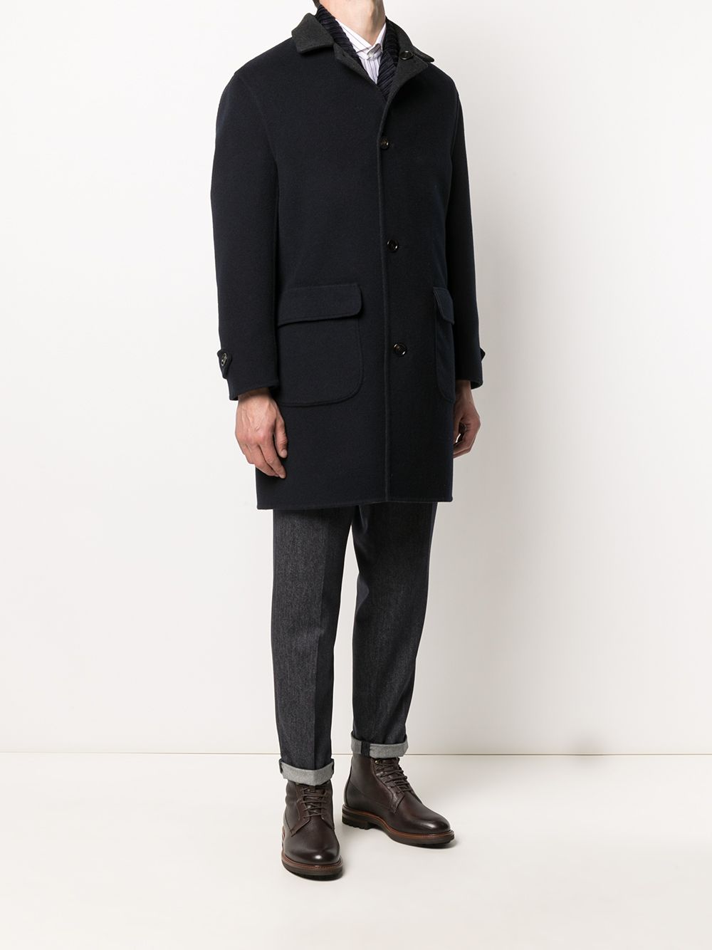 Brunello Cucinelli Manteau à design réversible - Lothaire boutiques