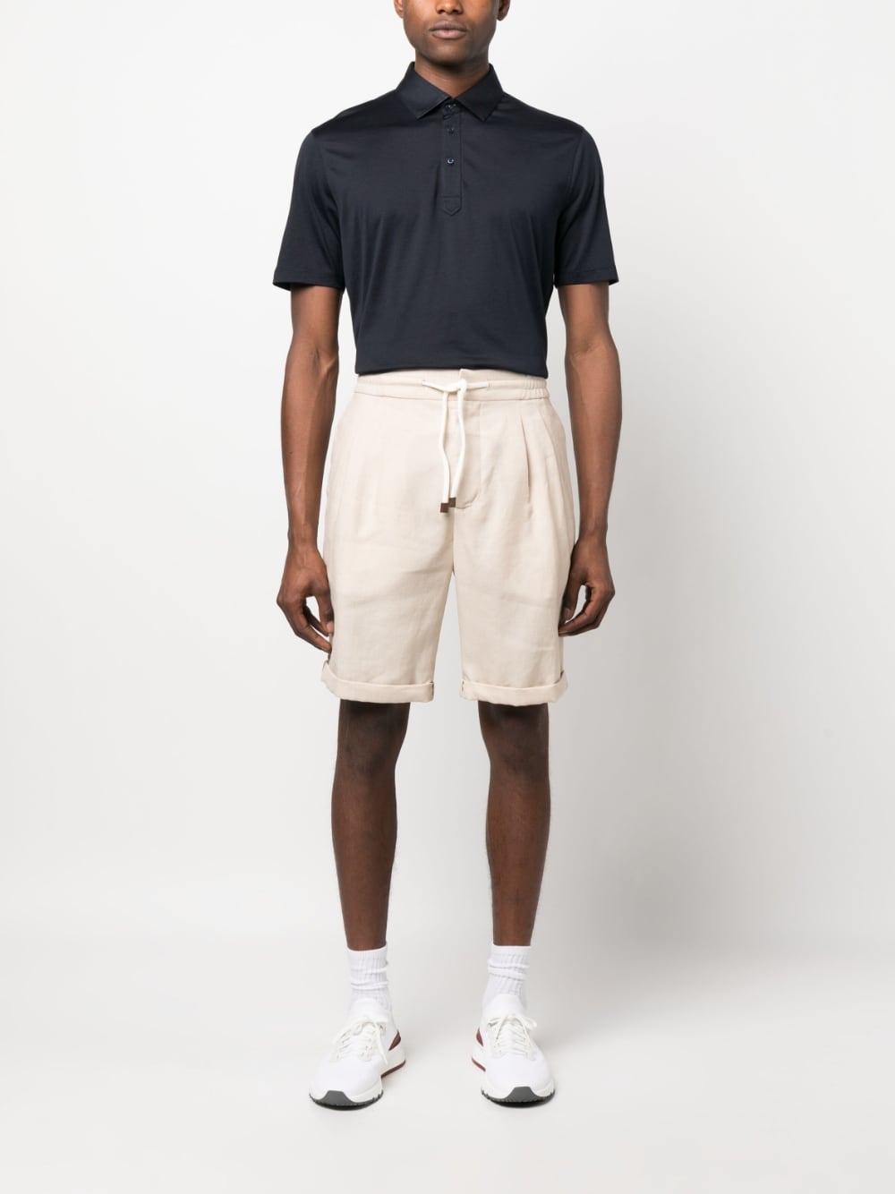 Brunello Cucinelli Polo Soie & Coton - Lothaire