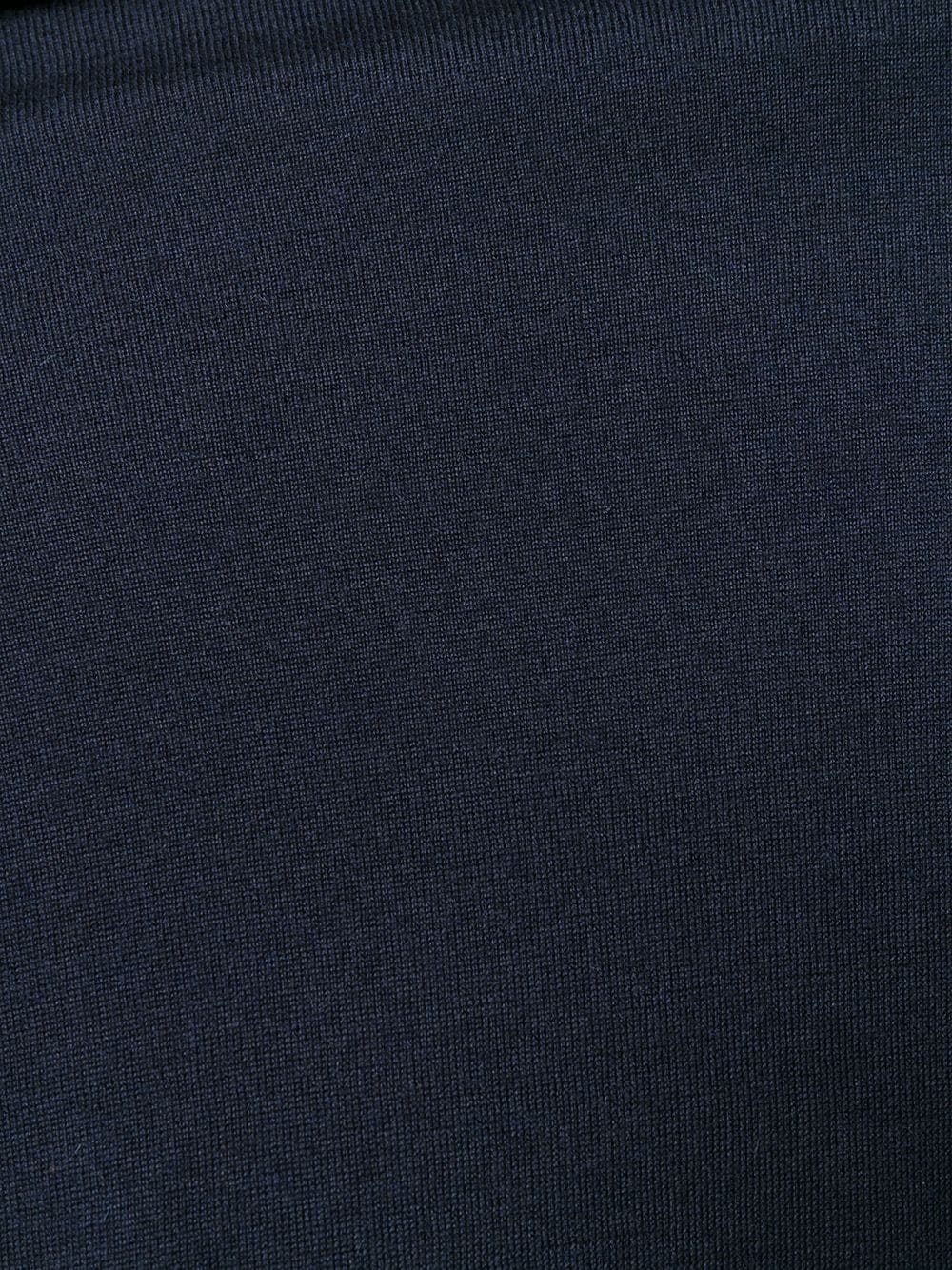 Brunello Cucinelli Pull léger col montant cachemire et soie - Lothaire boutiques