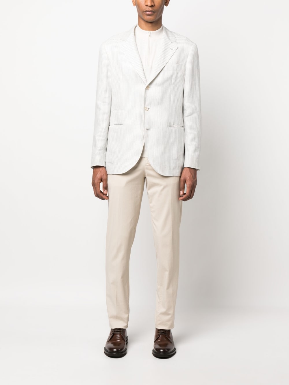 Brunello Cucinelli Pull White à manches courtes - Lothaire