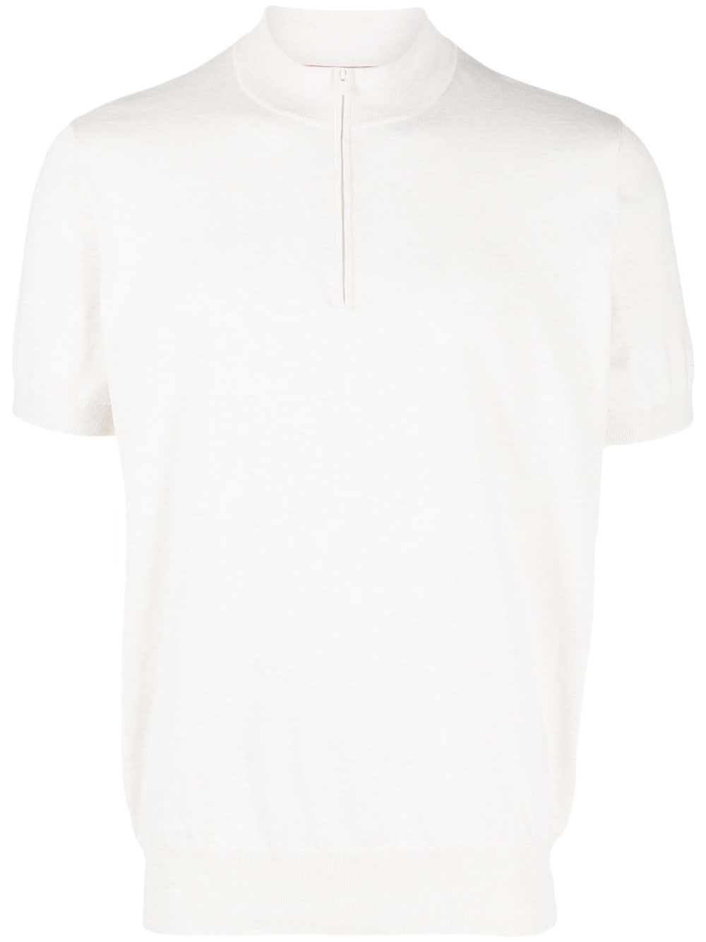 Brunello Cucinelli Pull White à manches courtes - Lothaire