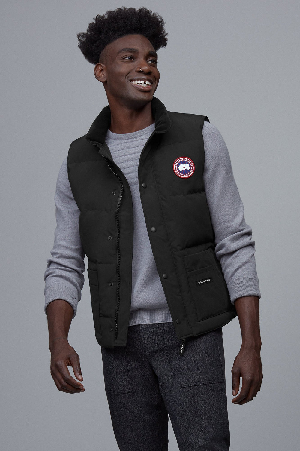 Canada Goose - Gilet Freestyle Crew - Noir - Lothaire boutiques (6983543292069)
