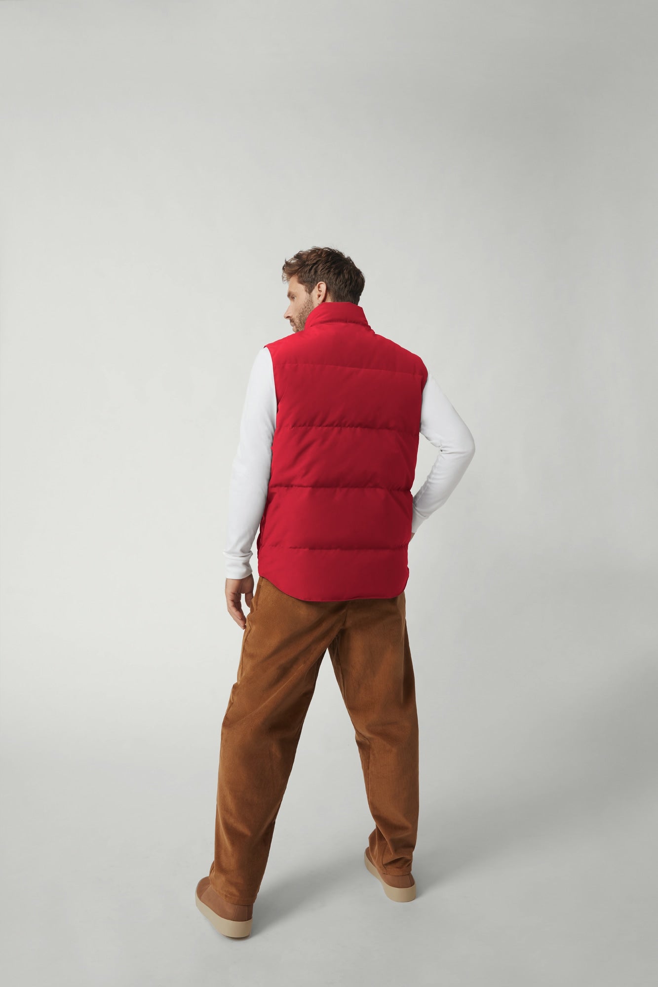 Canada Goose - Gilet Freestyle Crew - Orange - Lothaire boutiques