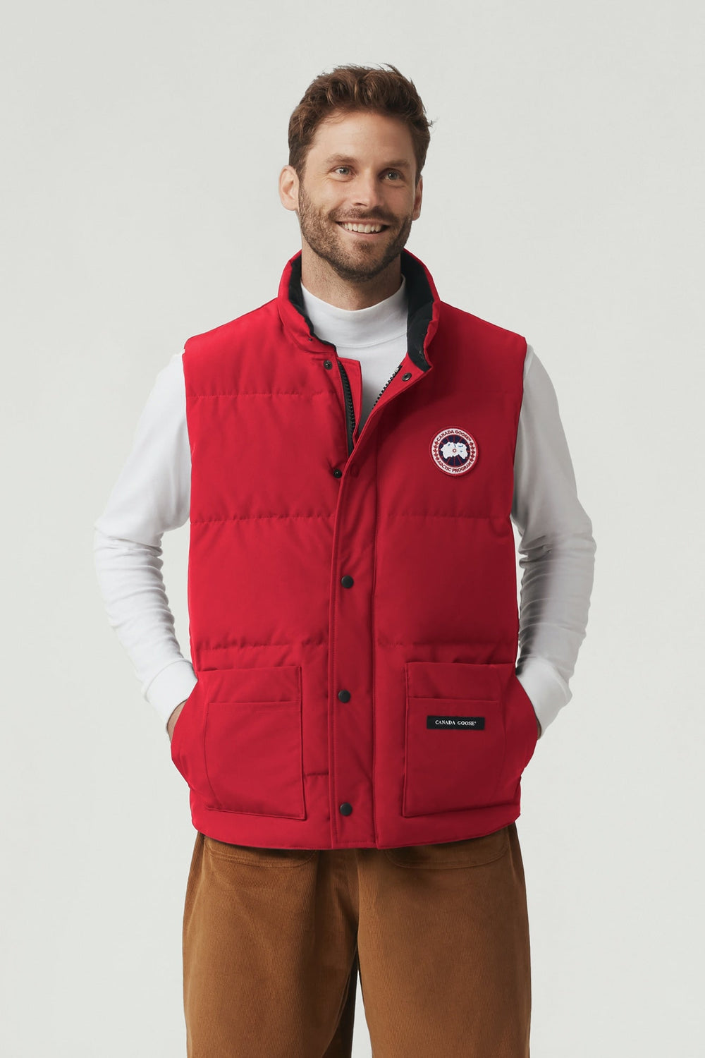 Canada Goose - Gilet Freestyle Crew - Orange - Lothaire boutiques