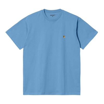 Carhartt WIP - S/S Chase T-Shirt Piscine Gold - Lothaire