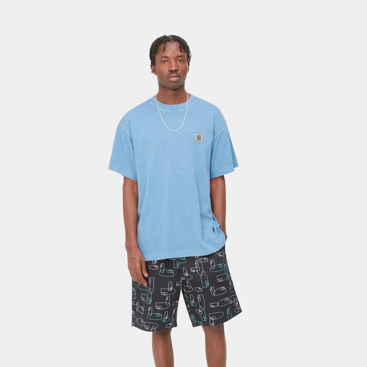 Carhartt WIP - S/S Nelson T-Shirt - Piscine Gold - Lothaire