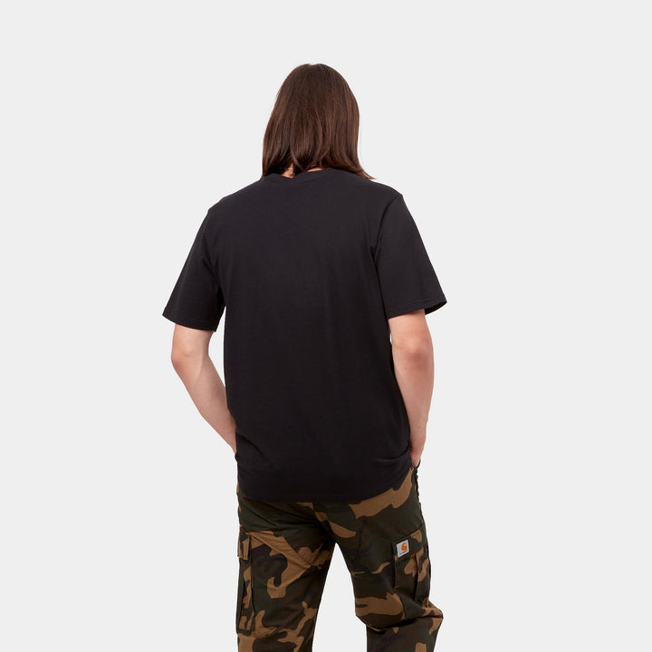 Carhartt WIP - S/S Pocket T-Shirt Black - Lothaire