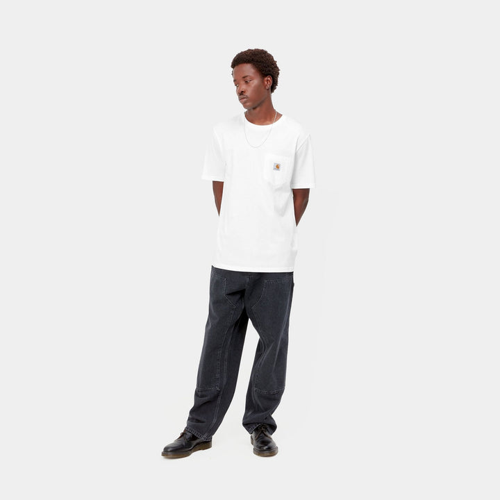 Carhartt WIP - S/S Pocket T-Shirt White - Lothaire