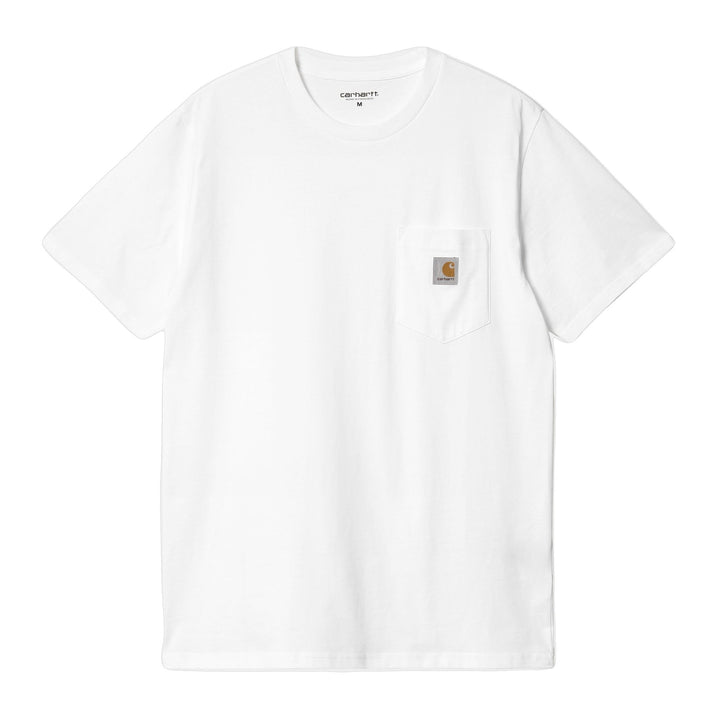 Carhartt WIP - S/S Pocket T-Shirt White - Lothaire