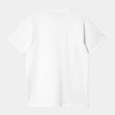 Carhartt WIP - S/S Pocket T-Shirt White - Lothaire