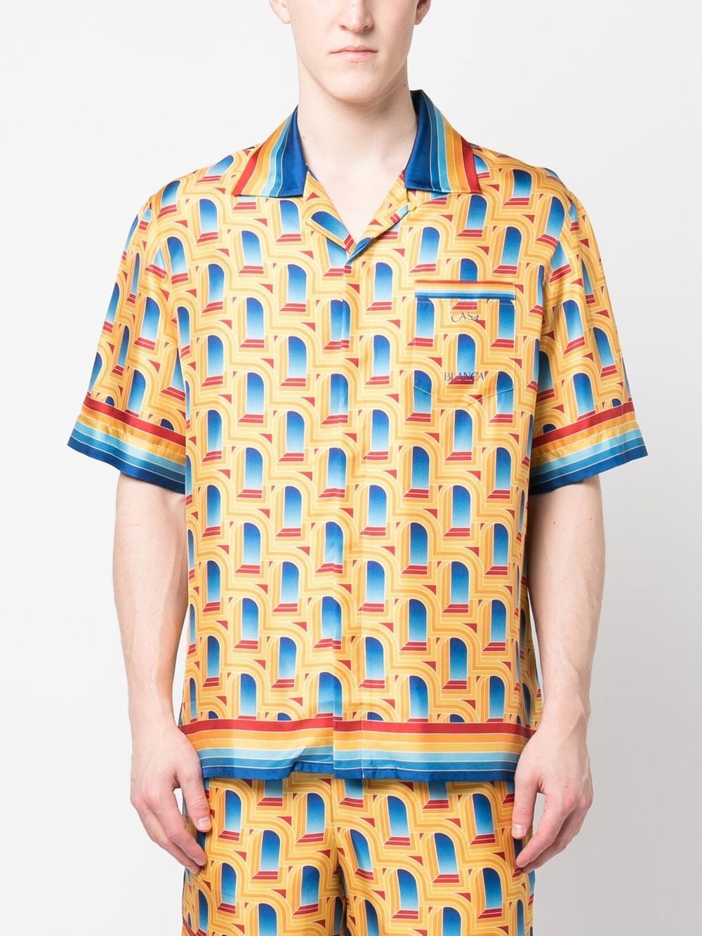 Casablanca Chemise en soie L'Arche de Jour - Lothaire