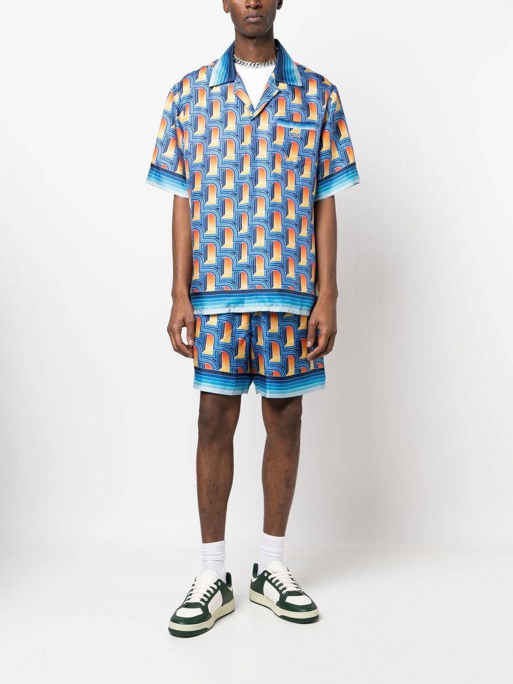 Casablanca Chemise en soie L'Arche de Nuit - Lothaire