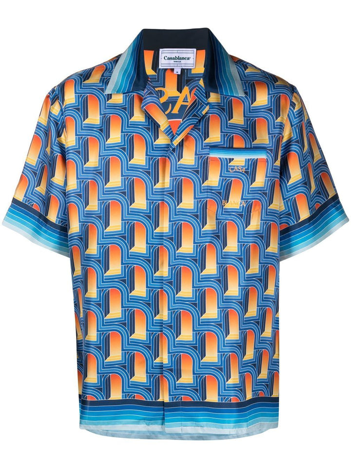Casablanca Chemise en soie L'Arche de Nuit - Lothaire