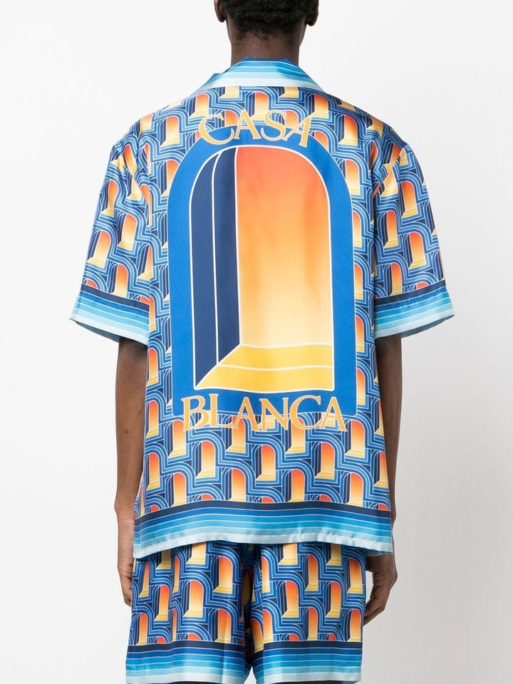 Casablanca Chemise en soie L'Arche de Nuit - Lothaire