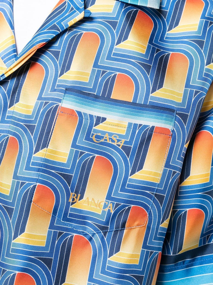 Casablanca Chemise en soie L'Arche de Nuit - Lothaire