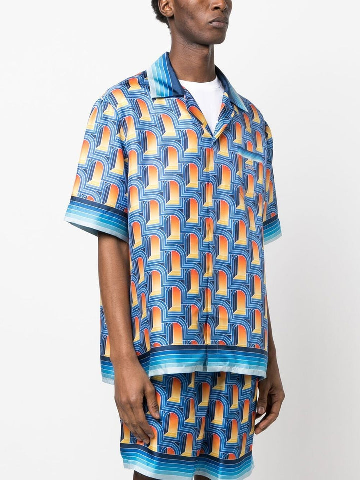 Casablanca Chemise en soie L'Arche de Nuit - Lothaire