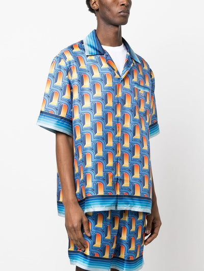 Casablanca Chemise en soie L'Arche de Nuit - Lothaire