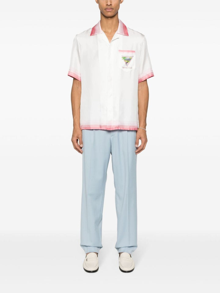 Casablanca - Chemise Tennis Club Icon en soie - Lothaire
