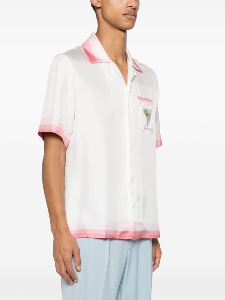 Casablanca - Chemise Tennis Club Icon en soie - Lothaire
