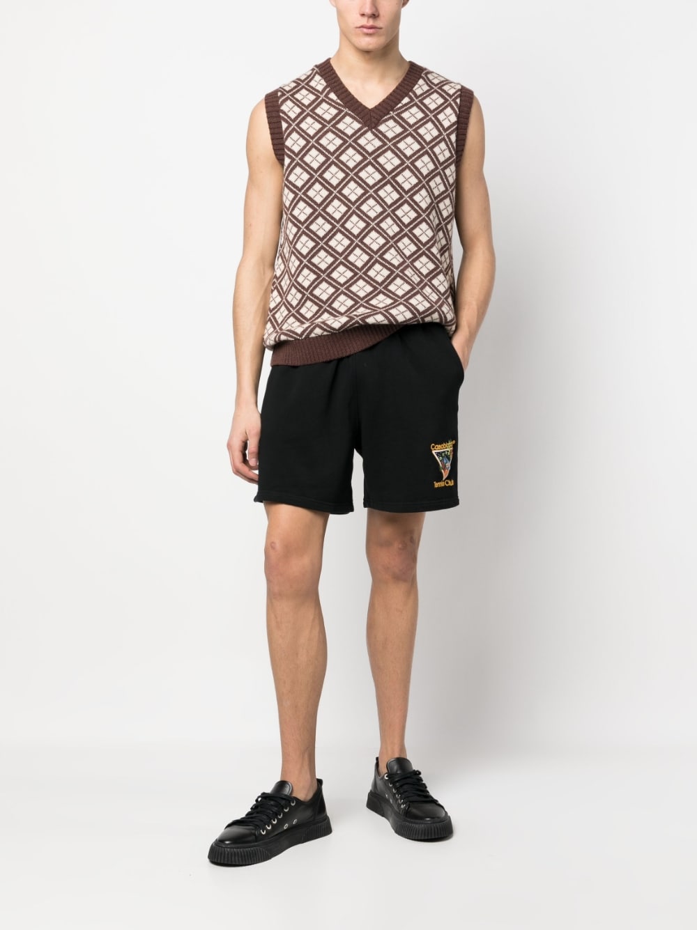 Casablanca - Short Black Tennis Club - Lothaire
