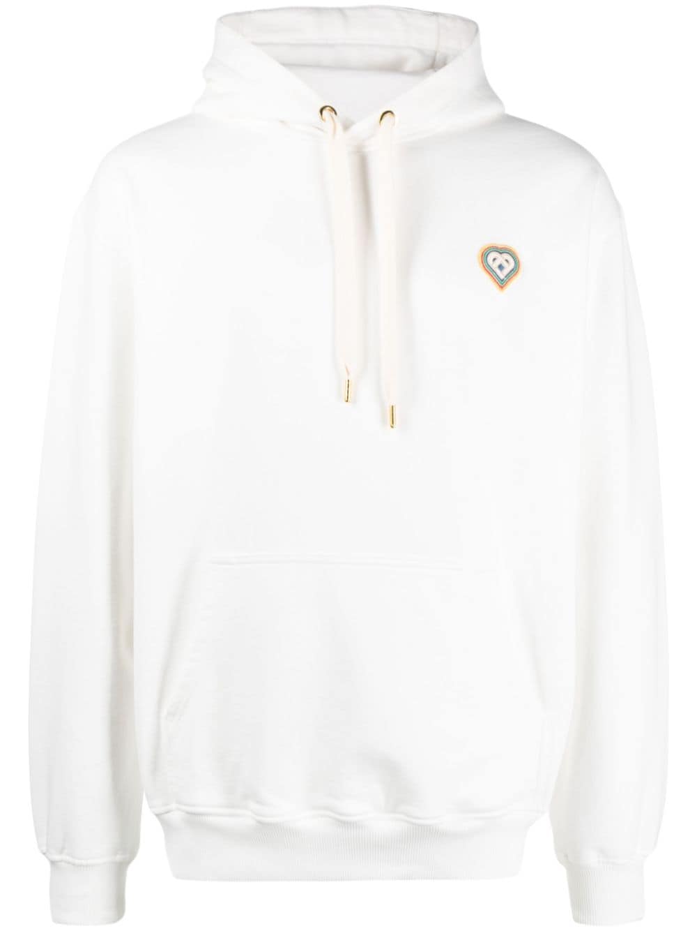 Casablanca Sweat à capuche Rainbow Heart - Lothaire