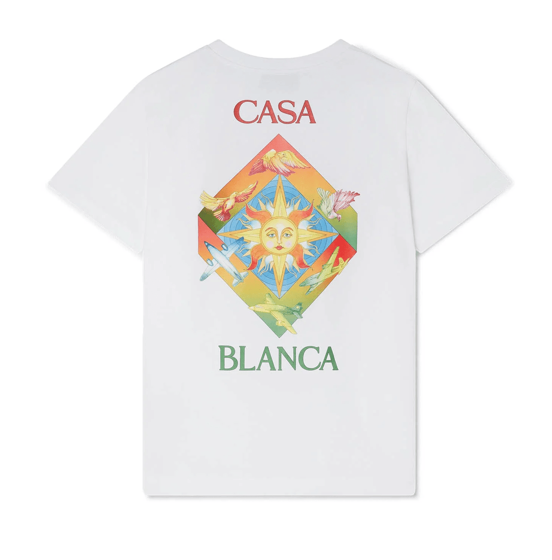 Casablanca - T-shirt white Les Elements - Lothaire