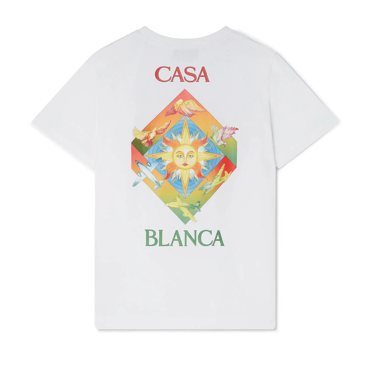 Casablanca - T-shirt white Les Elements - Lothaire