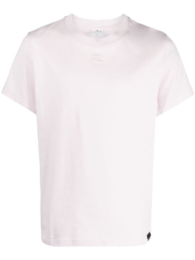 Courrèges - T-Shirt Rose à logo - Lothaire