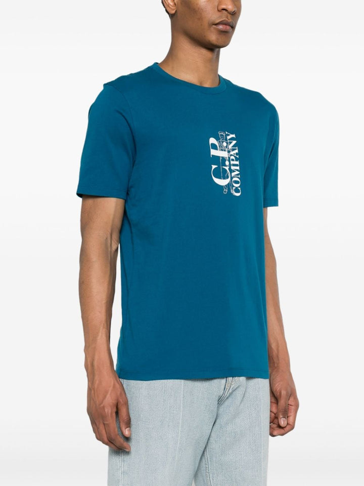 C.P. COMPANY 30/1 Jersey British Sailor T-shirt ink blue - Lothaire
