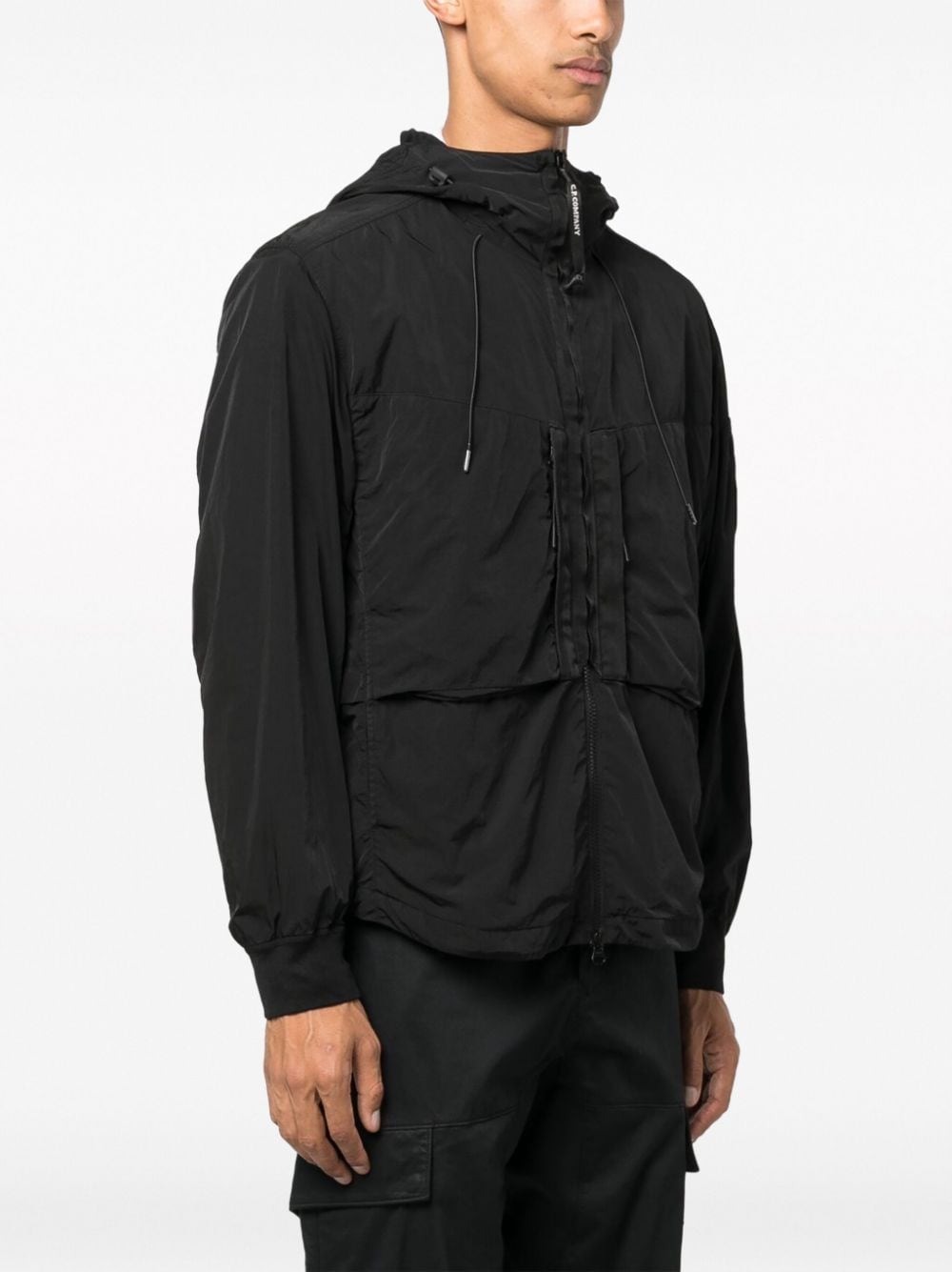 C.P Company - Blousonà capuche Black Chrome-R - Lothaire