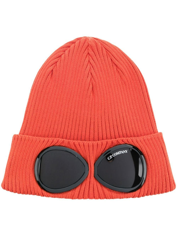 C.P Company Bonnet Goggle Orange - Lothaire
