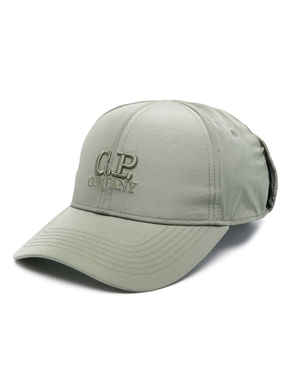 C.P Company Casquette Chrome-R Goggle Agace Green - Lothaire