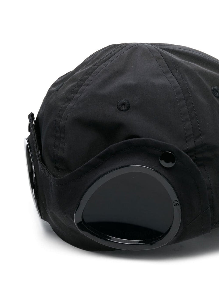 C.P Company Casquette Chrome-R Goggle Black - Lothaire