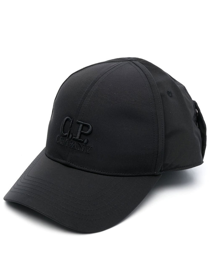 C.P Company Casquette Chrome-R Goggle Black - Lothaire