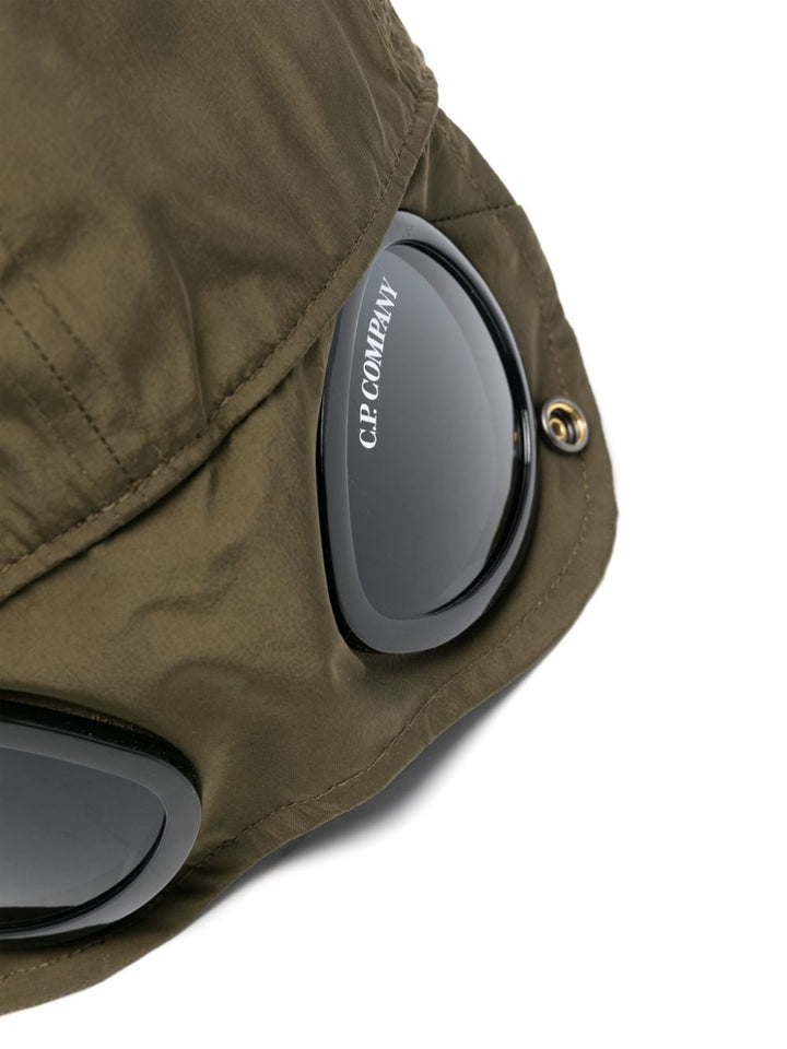 C.P. COMPANY Casquette Chrome - R Goggle Ivy green - Lothaire