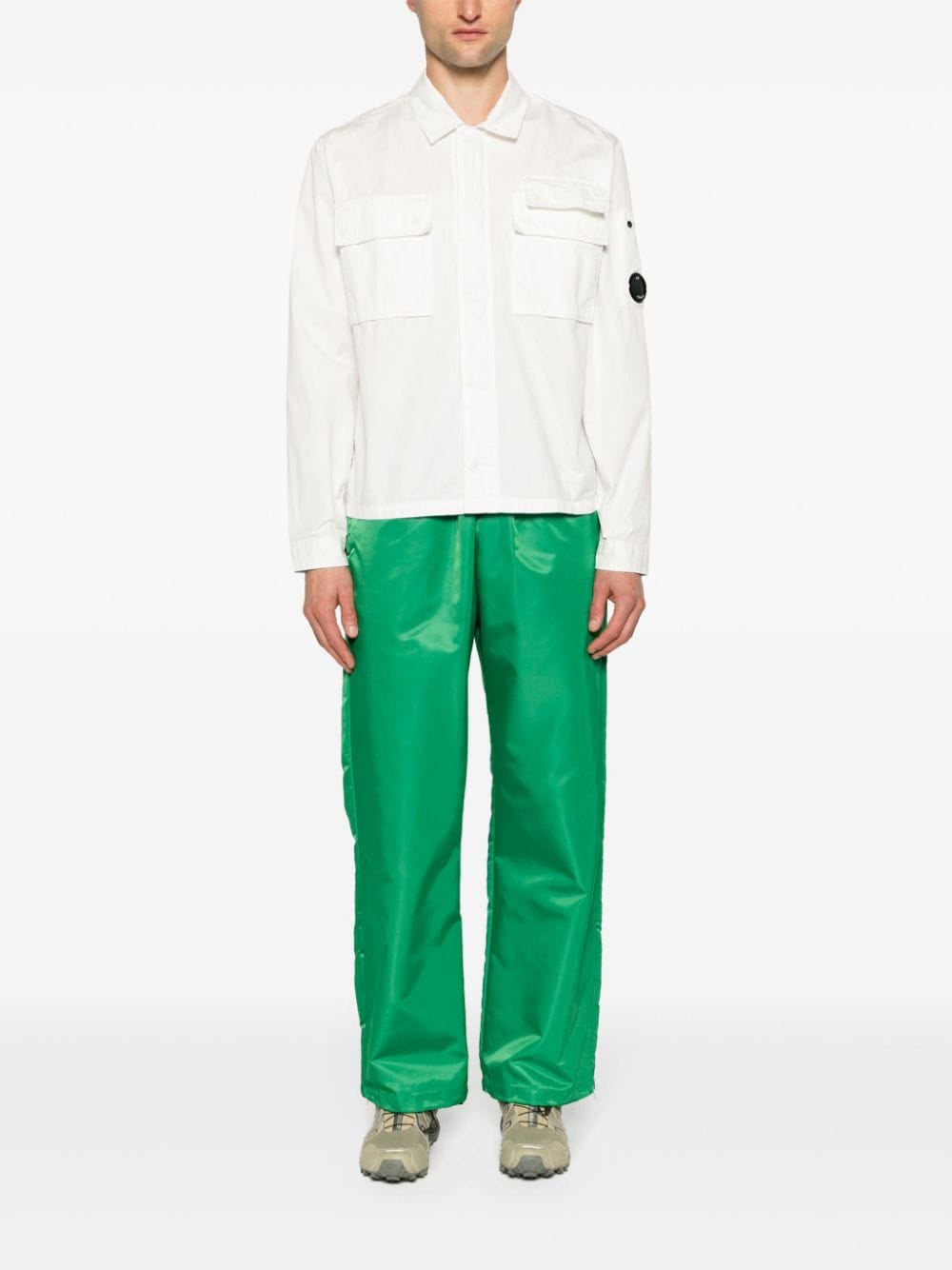 C.P. COMPANY - Chemise Gauze white Gabardine - Lothaire