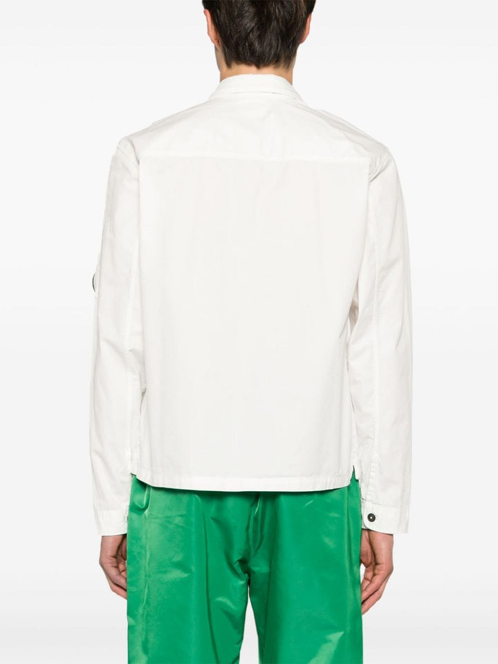 C.P. COMPANY - Chemise Gauze white Gabardine - Lothaire