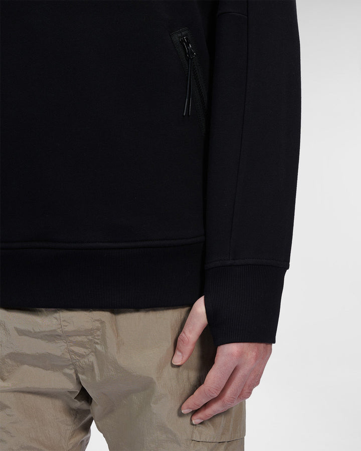 CP Company Diagonal Raised Fleece Goggle Hoodie - Lothaire
