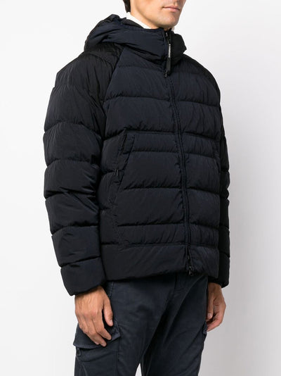 C.P. Company Doudoune Eco-Chrome R Hooded Down Goggle - Lothaire boutiques