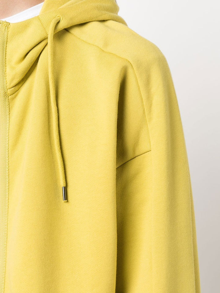 CP Company Goggle-detail zip-up hoodie Golden Palm - Lothaire boutiques